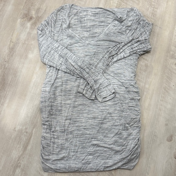 Motherhood Maternity Tops - Motherhood Maternity Gray Long Sleeve Top